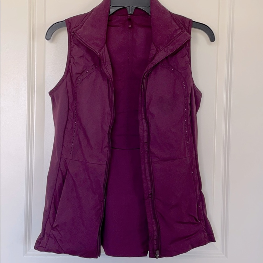Plum Lululemon Vest